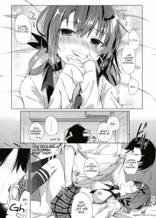 (C93) [Hirahira (Hirari)] Satania to Ore | Satania and I (Gabriel DropOut) [English] - page 9