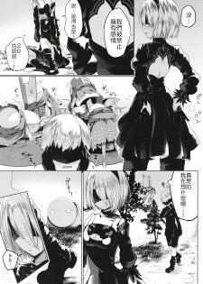 [Illumination. (Ogadenmon)] Android no Ecchi na Yatsu | 人造人在H的本本 (NieR:Automata) [Chinese] [9S2B好可愛個人漢化] [Digital] - page 5