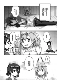 (C92) [Tendoushi (Fukuroumori)] Daisuki ni Kimatteru!! (Kemono Friends) [Chinese] [沒有漢化] - page 4