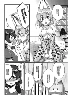 (C92) [Tendoushi (Fukuroumori)] Daisuki ni Kimatteru!! (Kemono Friends) [Chinese] [沒有漢化] - page 5