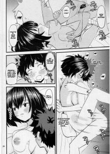 (C91) [crossray (Oomori Makoto)] Mandalay ni Fude Oroshi Shite Morau Hon (Boku no Hero Academia) [English] [Naxusnl] - page 23