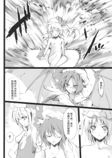 (Aka no Hiroba 3) [KOTI (A Toshi)] PARANOIA (Touhou Project) [Chinese]   [Flandre个人汉化] - page 13