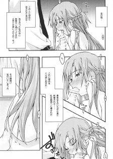 [sandglass (Uyuu Atsuno)] ochiru -asuna3- (Sword Art Online) - page 10