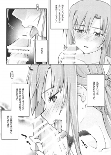 [sandglass (Uyuu Atsuno)] ochiru -asuna3- (Sword Art Online) - page 9