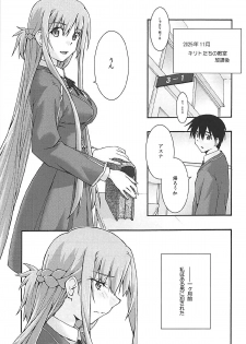 [sandglass (Uyuu Atsuno)] ochiru -asuna3- (Sword Art Online) - page 4