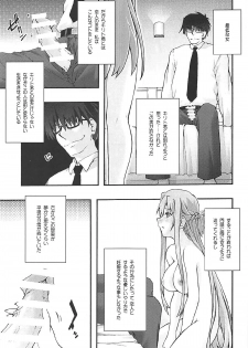 [sandglass (Uyuu Atsuno)] ochiru -asuna3- (Sword Art Online) - page 8