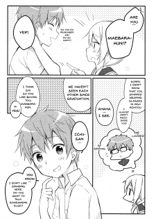 (SC2018 Spring) [Puchimaple (Hisagi)] Boku to Kodomo o Tsukurou ne, Ichii-san. | Have a baby with me, Ichii-san (Yuyushiki) [English] [Doujins.com] - page 4