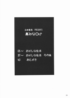 (C74) [Hakueki Shobou (A-Teru Haito)] Ura Minami-ke (Minami-ke) [Chinese] [百合勿忘草个人汉化] - page 3