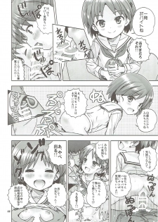 (C89) [Byousatsu Tanukidan (Saeki Tatsuya)] AV Shutsuen, Ganbarimasu!!! Kore de Saigo no Soushuuhen desu!!! (Girls und Panzer) - page 43