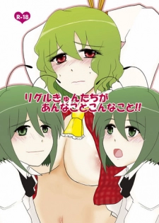 [Hyappo Hissatsu (Nodoka)] Wriggle-kyun-tachi ga Anna Koto Konna Koto!! (Touhou Project) [Digital]