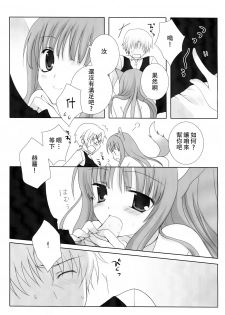 (SC38) [LAST EDEN, MILK BAR (Amane Mari, Shirogane Hina)] Rosemary (Spice and Wolf) [Chinese] [靴下汉化组] - page 15