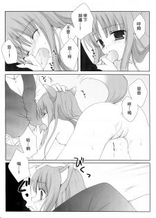 (SC38) [LAST EDEN, MILK BAR (Amane Mari, Shirogane Hina)] Rosemary (Spice and Wolf) [Chinese] [靴下汉化组] - page 16