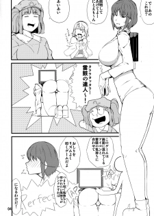 (C92) [Moeru Gomi (Ogata Hiro)] Tataite! Tsukatte! Panpanbyu! (Touhou Project) - page 3