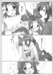 (C83) [Nac. (Tf)] Fuugetsuan no Are ya Sore (DOG DAYS) - page 8