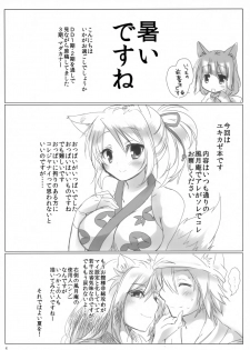 (C84) [Nac. (Tf)] Kitsune no Hitori Asobi (DOG DAYS) - page 3