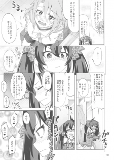 (Utahime Teien 16) [Nekousa Pudding (Ra-men)] Haru to Risa to S Producer (THE IDOLM@STER CINDERELLA GIRLS) - page 12