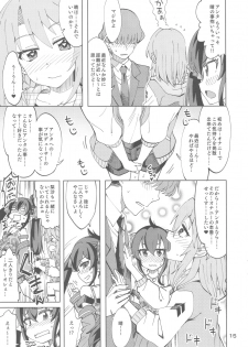 (Utahime Teien 16) [Nekousa Pudding (Ra-men)] Haru to Risa to S Producer (THE IDOLM@STER CINDERELLA GIRLS) - page 14