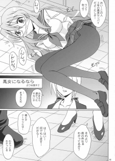 (CT10) [Manganiku (Kinjou Kazuma)] Akujo ni Narunara (Lucky Star) - page 2