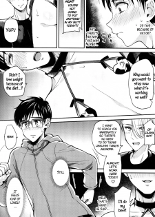 (Ginban no Glory) [Hi-CAL (Kurikama)] Kobuta-chan wo Dosukebe ni suru Mahou (Yuri on Ice)[English] [Decensored] - page 13