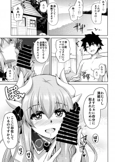 (C92) [Dokomademo Aoi Sora ni Ukabu Niku. (Nikusoukyuu.)] Ai wa... Omoi kurai ga Choudo Ii (Fate/Grand Order) - page 4