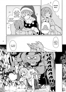 (Reitaisai 15) [Tetsu no Otoshigo (Chirorian)] Doremy-san to Boku no Tousou Yume | Doramy-san And My Escape Dream (Touhou Project) [English] {Doujins.com} - page 4