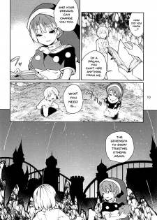 (Reitaisai 15) [Tetsu no Otoshigo (Chirorian)] Doremy-san to Boku no Tousou Yume | Doramy-san And My Escape Dream (Touhou Project) [English] {Doujins.com} - page 9