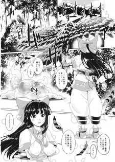 (C92) [Chill-Out (Fukami Naoyuki)] Kougyaku Ni Otsuru Miko (Samurai Spirits) - page 3