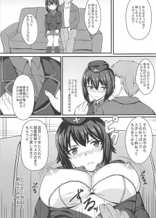 (C90) [Kaokuba (Shinyashiki)] Jisouhou nanka ni Zettai Makenai! (Girls und Panzer) - page 6