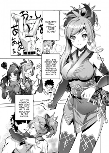 (C93) [DEAR LIFE (Eshimoto)] Musashi-chan no Erohon (Fate/Grand Order) [English] [constantly] - page 2