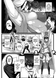 (COMIC1☆13) [Karuwani (Rama)] Nanmokanmo Mujikaku de Muboubi na Sanzou-chan ga Warui. (Fate/Grand Order) [English] =White Symphony= - page 3