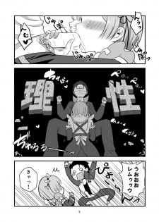 [Hanami ga Saku (Bangetsu Setsuka)] Rem ga Hitohada Nugimasu! (Re:Zero kara Hajimeru Isekai Seikatsu) [Digital] - page 8