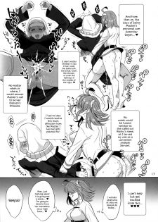 (CT31) [AMR (Ame Arare)] Zettai Fukujuu Dosukebe Futanari Chinpo Beast (Fate/Grand Order) [English] {Hennojin} - page 17