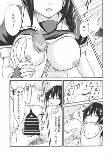 (Ware, Yasen ni Totsunyuu su! 6) [Nanairo no Neribukuro (Nanashiki Fuka)] Boku no Karada, Mitashite yo (Kantai Collection -KanColle-) - page 10