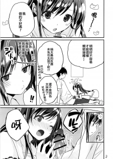 (pixivMARKET) [GOUACHE BLUE (Mizushima Sorahiko)] Jitome no Ai-chan ga Suki (Kizuna Ai) [Chinese] [code183漢化] - page 3