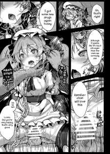 (Reitaisai 15) [Hakusen (Opanchu)] Okusuri Remilia! | Drugged Remilia! (Touhou Project) [English] [CoC] - page 9