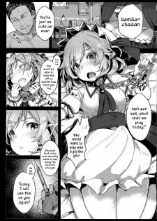 (Reitaisai 15) [Hakusen (Opanchu)] Okusuri Remilia! | Drugged Remilia! (Touhou Project) [English] [CoC] - page 2