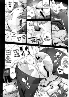 (C90) [Onsoku Ubaguruma (Uba Yoshiyuki)] Falling Iku-san vs. Himo (Touhou Project) [English] [Samachan] - page 16