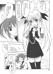 (COMIC1☆13) [PLUM (Kanna)] Mahou Shoujo Magical SEED Cadere (Mahou Shoujo Lyrical Nanoha) - page 6