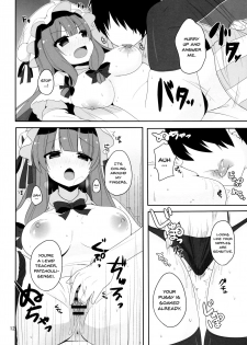 (Kouroumu 10) [Chocolate Synapse (Shika Yuno)] Mukyuutto! Patchouli Sensei (Touhou Project) [English] {Doujins.com} - page 8