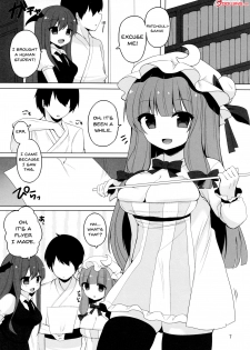 (Kouroumu 10) [Chocolate Synapse (Shika Yuno)] Mukyuutto! Patchouli Sensei (Touhou Project) [English] {Doujins.com} - page 3