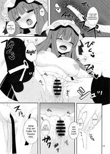 (Kouroumu 10) [Chocolate Synapse (Shika Yuno)] Mukyuutto! Patchouli Sensei (Touhou Project) [English] {Doujins.com} - page 9