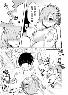 [Hanami ga Saku (Bangetsu Setsuka)] Rem ga Hitohada Nugimasu! (Re:Zero kara Hajimeru Isekai Seikatsu) [Chinese] [脸肿汉化组] [Digital] - page 11