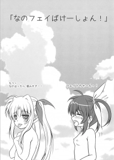 (C84) [SHINING (Shaian)] NanoFei Vacation! (Mahou Shoujo Lyrical Nanoha) - page 2