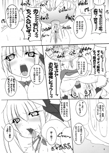 (C74) [PEACHBOOKS Hachinohe-ten (Upicecil)] Hitori Twintail & Abnormal Carnival (Di Gi Charat) - page 5