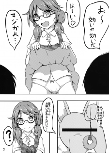 (C92) [Mudai Picture (Nioti)] Kyoufu! 5-Endama de Yareru Onna! Usami Sumireko (Touhou Project) - page 8