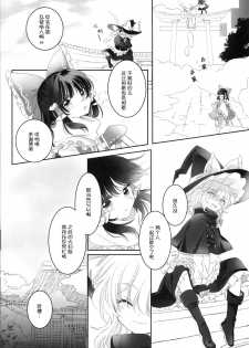 (Shuuki Reitaisai 4) [Otukimidango (Uruu)] Secret Love (Touhou Project) [Chinese] [冴月麟个人汉化] - page 3