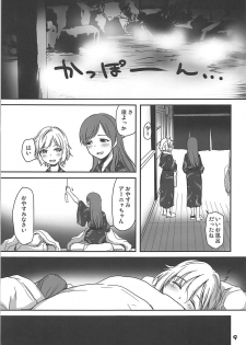 (C91) [Youseimangasya (Sakaki Imasato)] Onsen Ryokan de Nitta-san ni Mi mo Kokoro mo Iyasareru Kyuujitsu (THE IDOLM@STER CINDERELLA GIRLS) - page 8