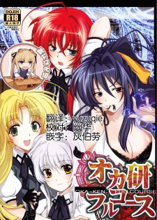 (C82) [Amanatsu Mix (Natsumikan)] Oka-Ken Fullcourse (High School DxD) [Chinese] [靴下汉化组] - page 1