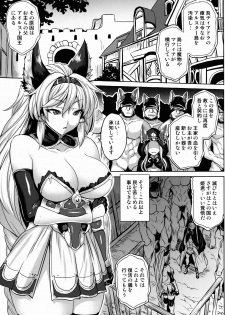 (C91) [Nounai Ekijiru (Somejima)] Royal Slave (Granblue Fantasy) - page 3