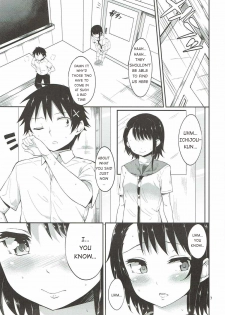 (C84) [Garimpeiro (Mame Denkyuu)] Onodera-san to Amai Hi | A sweet day with Onodera (Nisekoi) [English] [Hentai_Doctor] - page 6